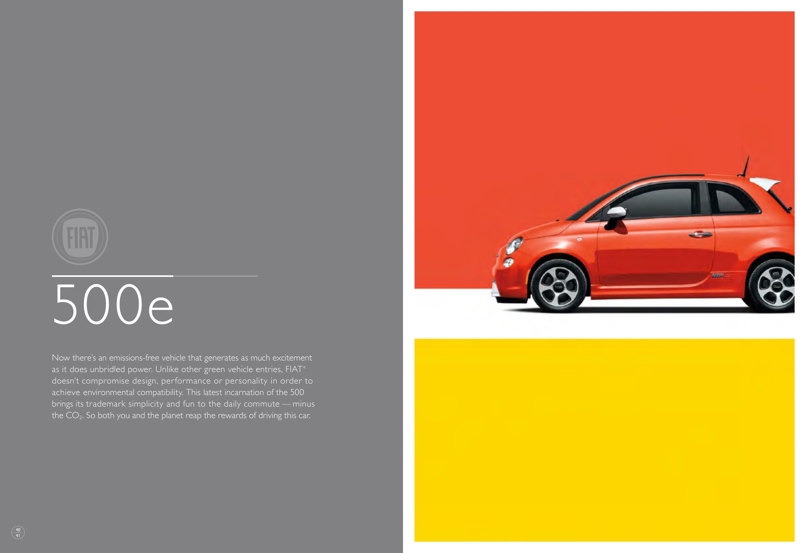 2016 Fiat 500 Brochure Page 28